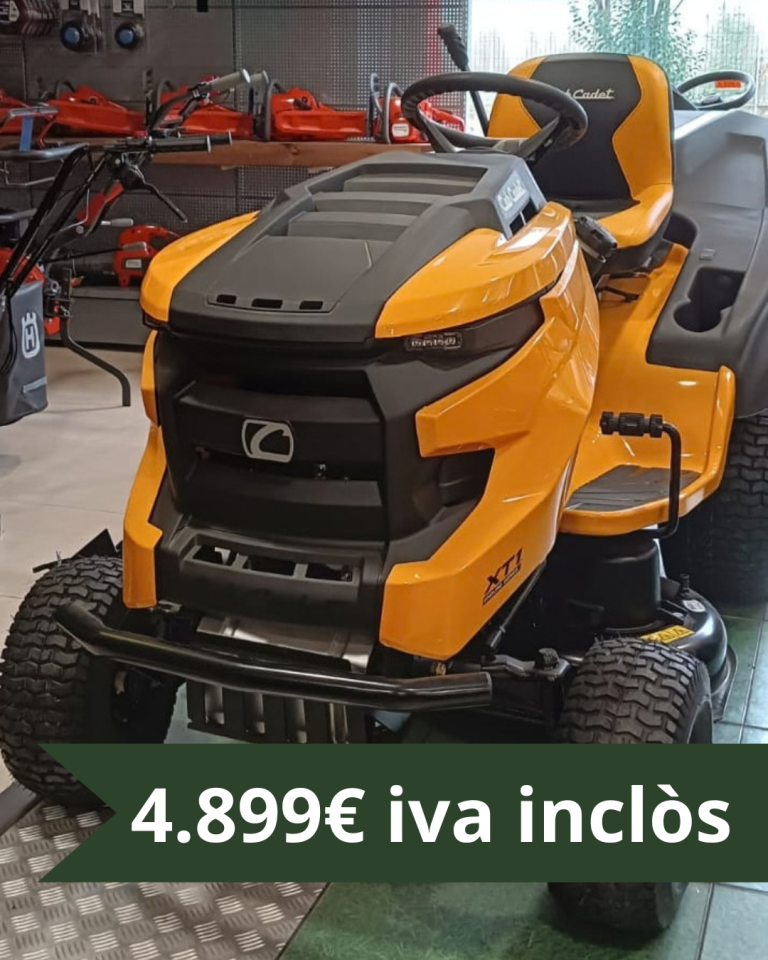 Tractor tallagespes Cub Cadet Promoció
